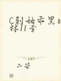C到她乖黑暗森林11章封面