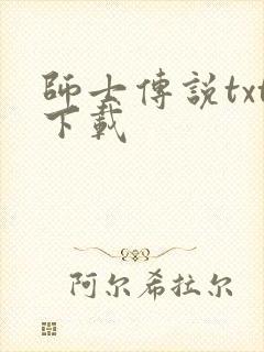 师士传说txt下载