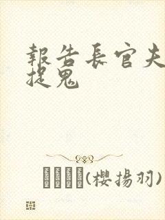 报告长官夫人在捉鬼