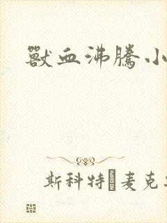 兽血沸腾小说