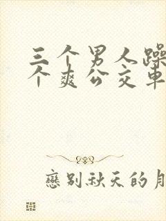 三个男人躁我一个爽公交车上封面