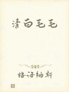 清白毛毛