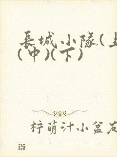 长城小队(上)(中)(下)