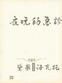 夜晚的急诊室2