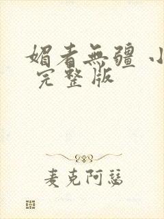 媚者无疆 小说 完整版
