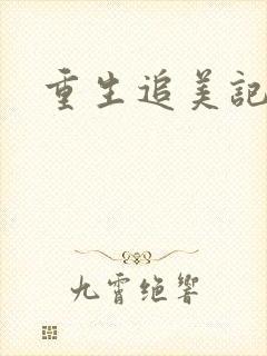 重生追美记2封面