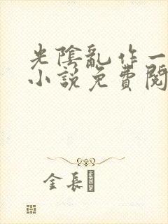 光阴乱作一团的小说免费阅读封面
