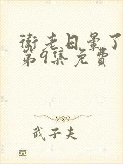 卫老日晕了淑蓉第9集免费