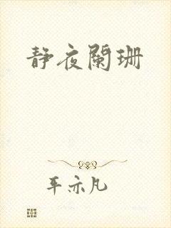 静夜阑珊