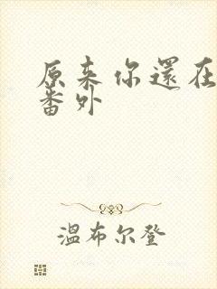 原来你还在这里番外封面