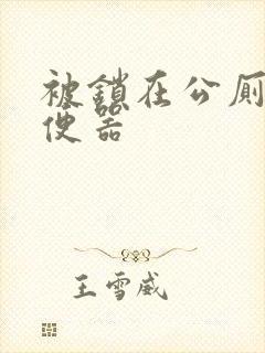 被锁在公厕当坐便器
