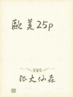 欧美25p封面