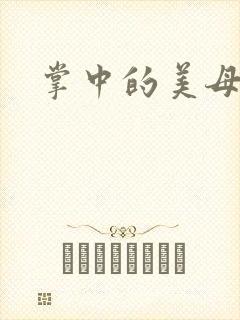 掌中的美母封面