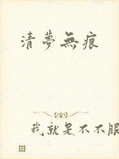 清梦无痕