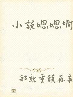 小说嗯嗯啊啊