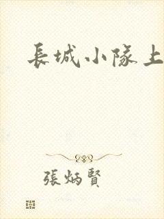 长城小队上中下封面