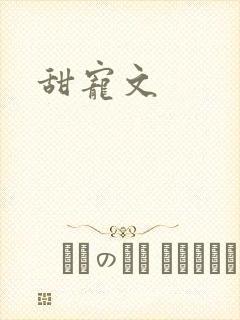 甜宠文