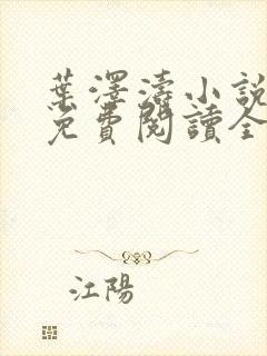 叶泽涛小说全文免费阅读全文
