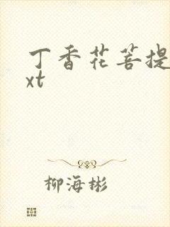 丁香花菩提树txt