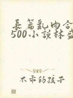 长篇乱肉合集乱500小说林盛封面