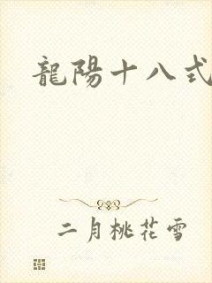 龙阳十八式