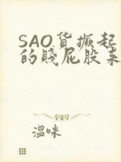 SAO货撅起你的贱屁股来