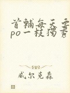 首辅每天要不够po一枝独秀封面