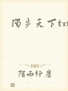 独步天下txt
