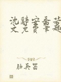 沈辞安乔若兮全文免费笔趣阁封面