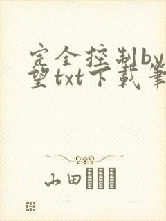 完全控制by天望txt下载笔趣阁