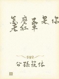 怎么又是你by老红军封面