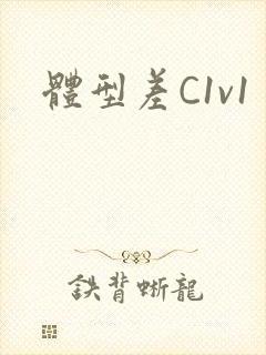 体型差C1v1