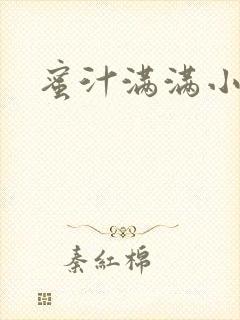 蜜汁满满小说封面