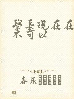 学长现在在上课不可以