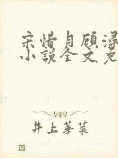 宋惜月顾浔渊的小说全文免费阅读