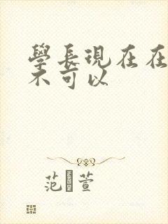 学长现在在上课不可以
