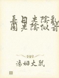 长日光阴乱作一团光阴似箭笔趣