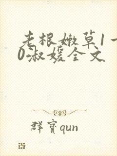 老根嫩草1一40淑媛全文封面