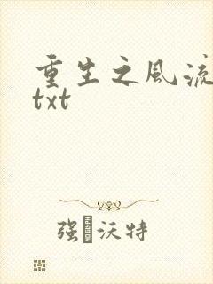 重生之风流仕途txt