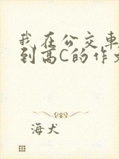我在公交车上弄到高C的作文封面