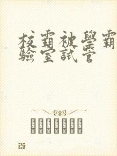 校霸被学霸压实验室试管