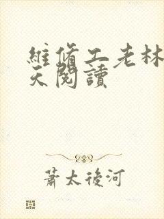 维修工老林的春天阅读封面