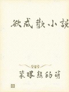 欲成欢小说