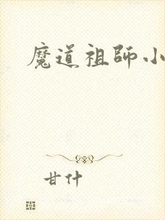 魔道祖师小说