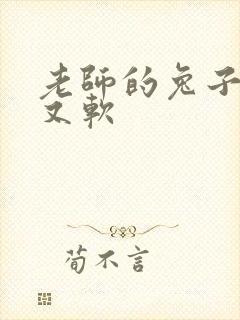 老师的兔子又大又软封面