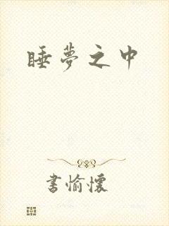 睡梦之中封面
