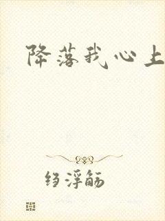 降落我心上