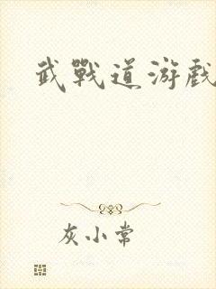 武战道游戏封面