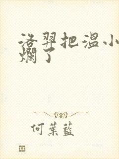 洛羿把温小辉做烂了