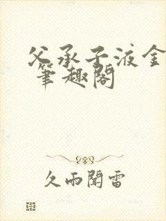 父承子液金银花 笔趣阁封面